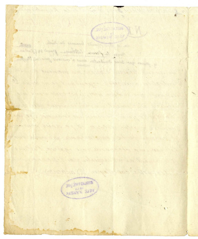 Correspondance de Daubenton [avec Lakanal]