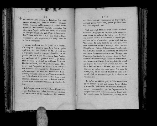 Appel aux chouans et aux brigands de la Vendée, par un républicain