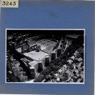 Angers : Château, vue aérienne