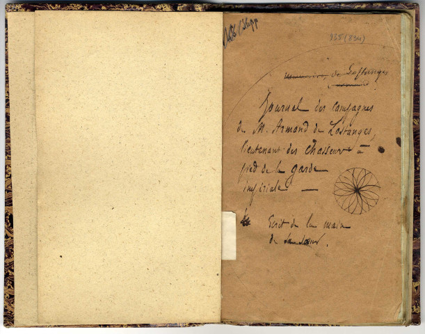 Journal des campagnes d'Armand de Lostanges, lieutenant aux chasseurs de la garde impériale, en Pologne et en Espagne