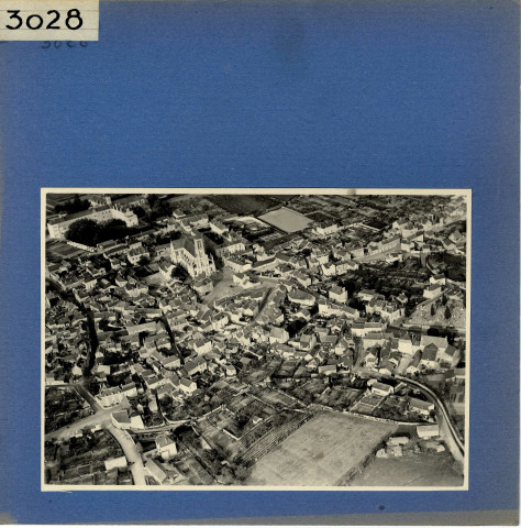 La Pommeraye : Vue aérienne