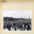 Angers : Vue d'ensemble du concert (jardin du Mail)