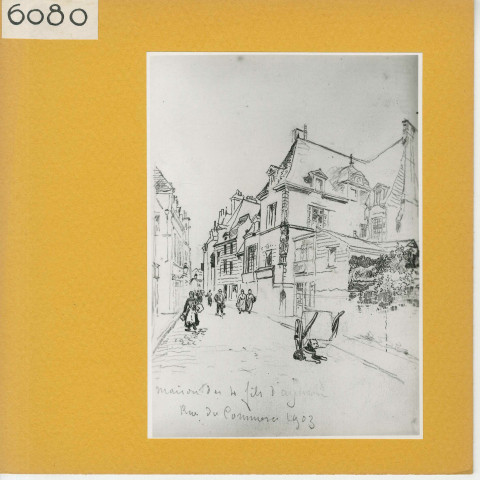 Angers : Maison des Quatre fils Aymon, rue du Commerce (1903)