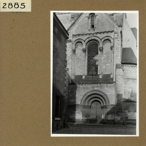 Angers : Eglise La Trinité, portail