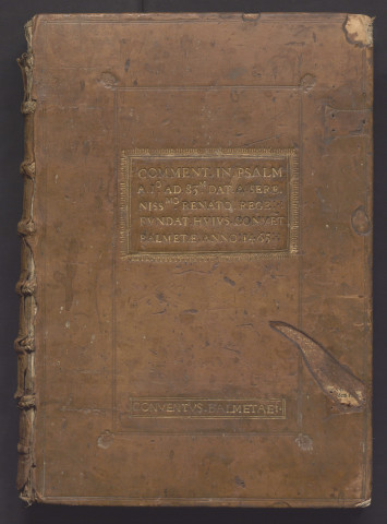 Commentaire sur les psaumes (jusqu'au psaume LXXXIII). Derniers mots commentés : « Deus gratiam et gloriam dabit... » (Ps. LXXXIII, 12)