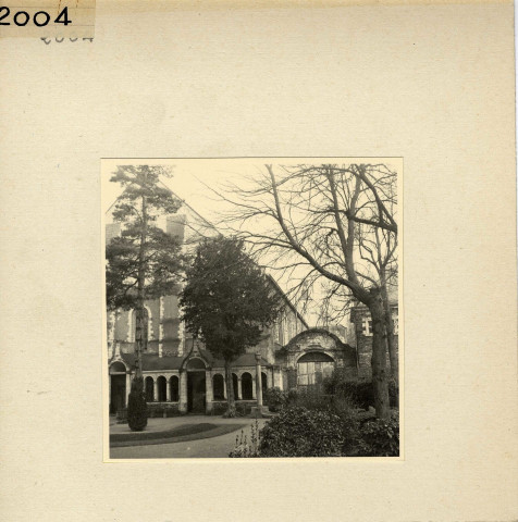 Angers : Saint-Jean (façade de la grande salle)