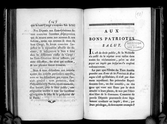 Aux bons patriotes, salut