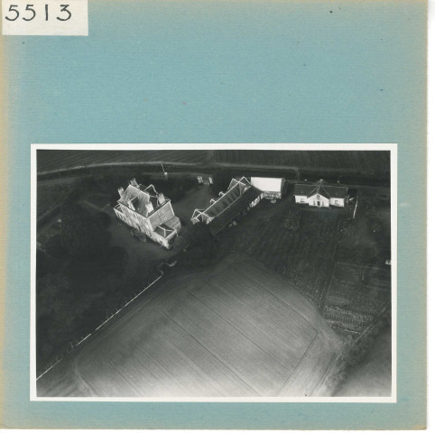 Saint-Barthélémy-d'Anjou : La Saillerie (vue aérienne)