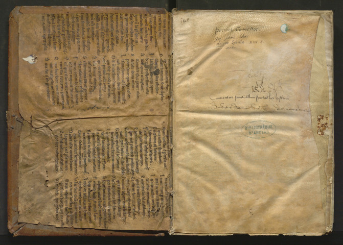 Pierre le Mangeur. « Scolastica historia », avec la dédicace à Guillaume, archevêque de Sens.