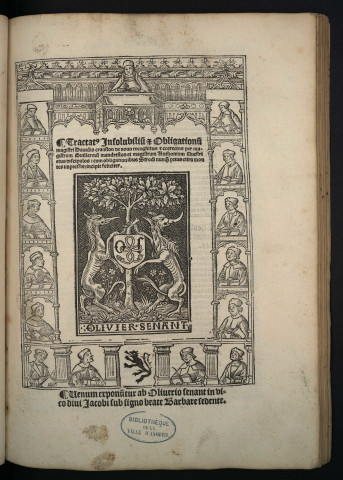 Tractatus insolubilium et obligationum magistri Davidis Cranston de novo recognitus et correctus per magistrum Guillermum Mandreston et magistrum Anthonium Silvestri ejus discipulos : cum obligationibus Strodi...