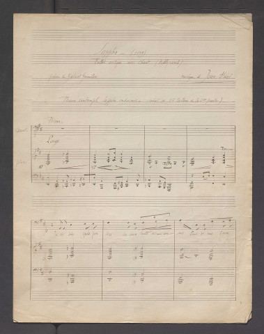 Sappho, poème antique