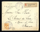 Lettre de Zoe Bengesco à Jean Huré