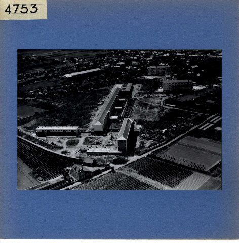 Angers : Construction Chevrollier (vue aérienne)