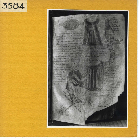 Angers : Page d'un manuscrit