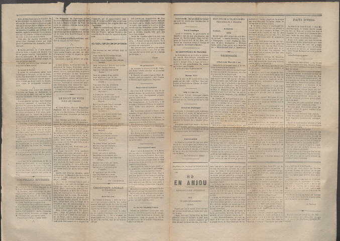 Le postillon. 8 déc. 1883 (1re année, n° 46)