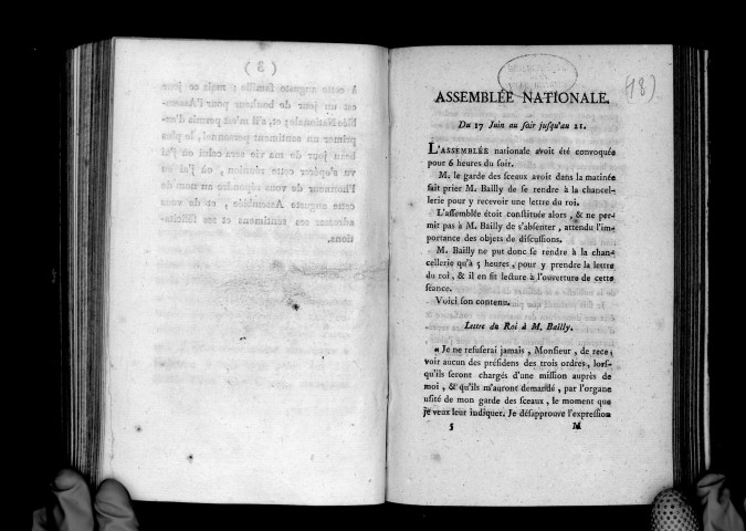 Assemblée nationale du 17 juin au 21 (1789)