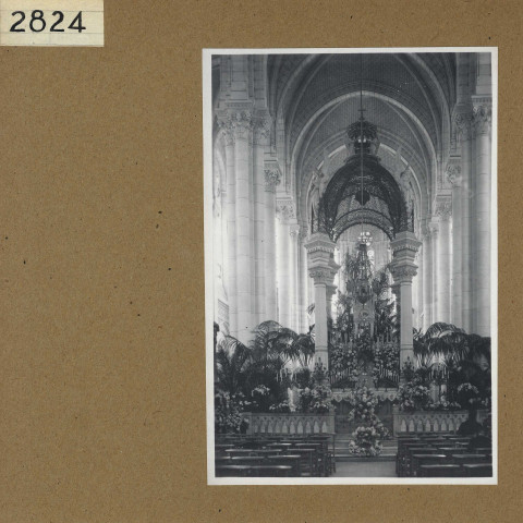 Angers : Eglise Notre-Dame, intérieur