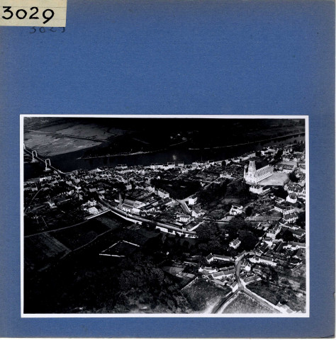 Montjean : Vue aérienne