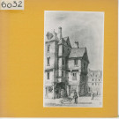 Angers : Place du Pilori (dessin de Tardif Desvaux en 1840)