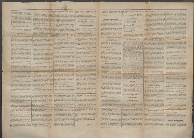 Le postillon. 23 avril 1884 (2e année, n° 111)