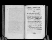 Correspondance entre M. C*** et le comte de Mirabeau