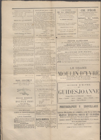 Le postillon. 5 janv. 1884 (2e année, n° 4)
