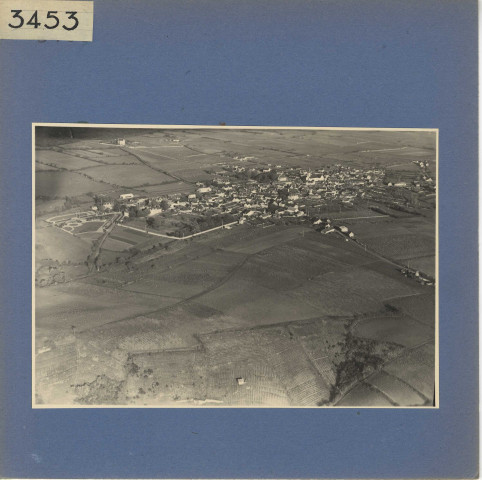 Beaulieu-sur-Layon : Vue aérienne