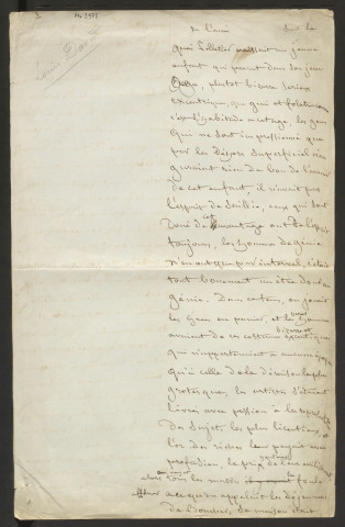 Sur Jacques-Louis David, peintre et sculpteur