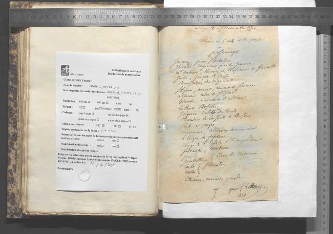 Génevra ou La peste à Florence en 1570