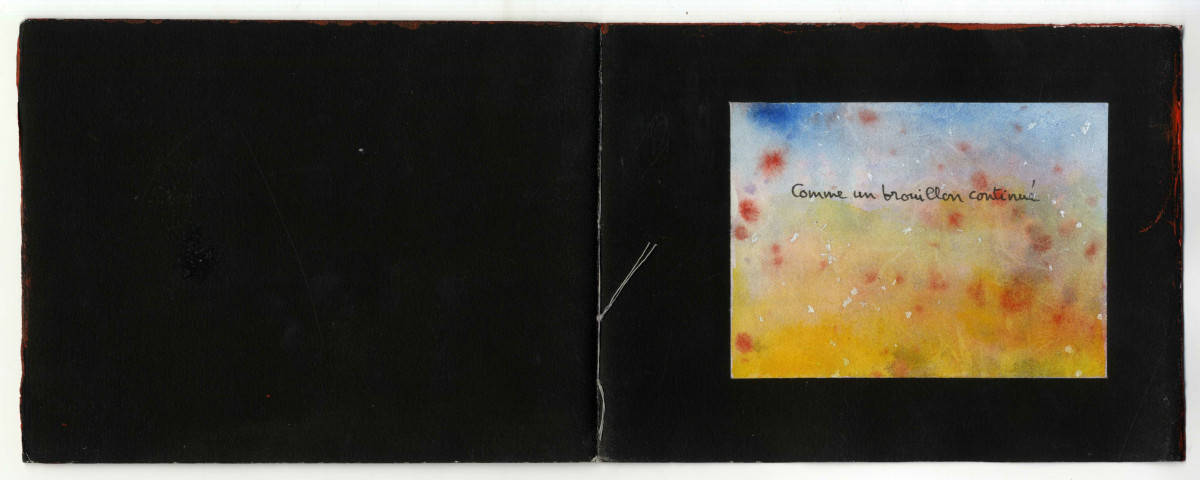 Comme un brouillon continué