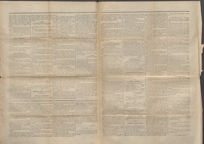 Le postillon. 20 avril 1884 (2e année, n° 108)