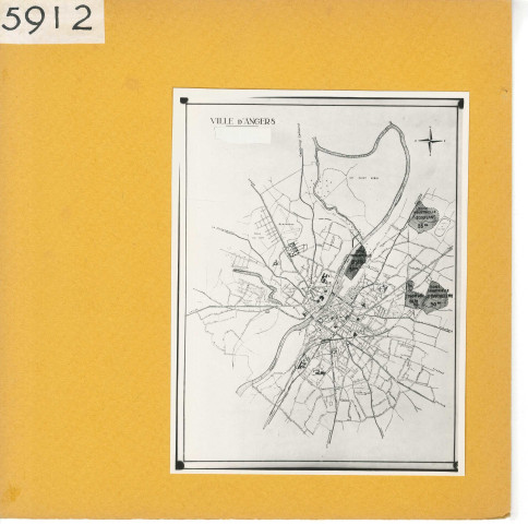 Angers : Plan Zones industrielles