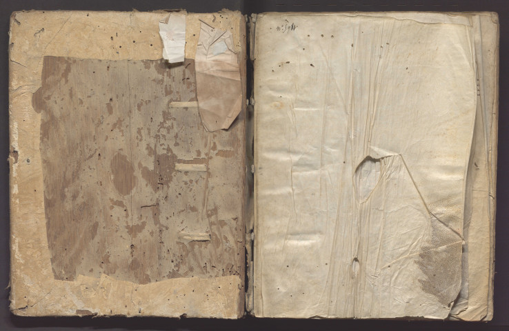 Manuscrit formé de deux parties