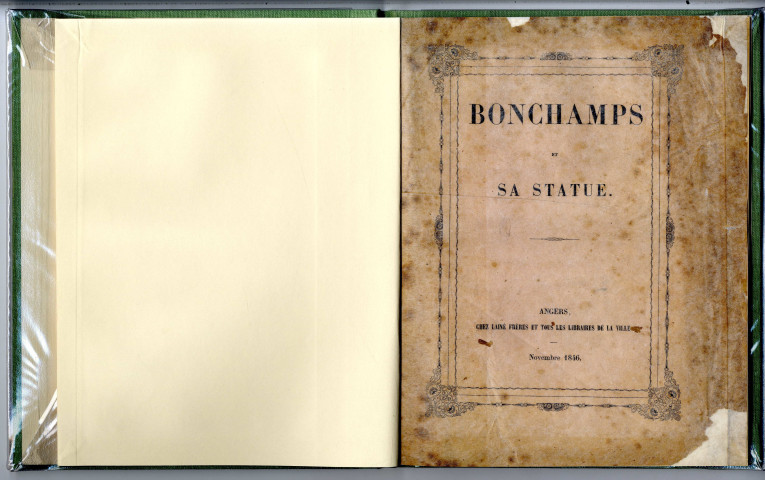 Bonchamps et sa statue