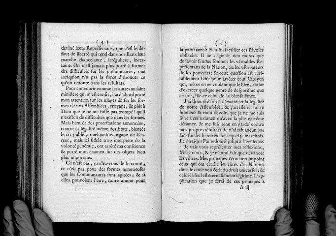 Discours sur la représentation illégale de la nation provençale, par le comte de Mirabeau, 30 janvier 1789