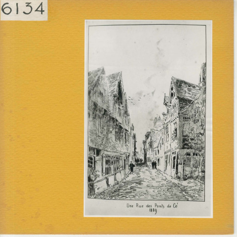 Les Ponts-de-Cé : Une rue (1889)