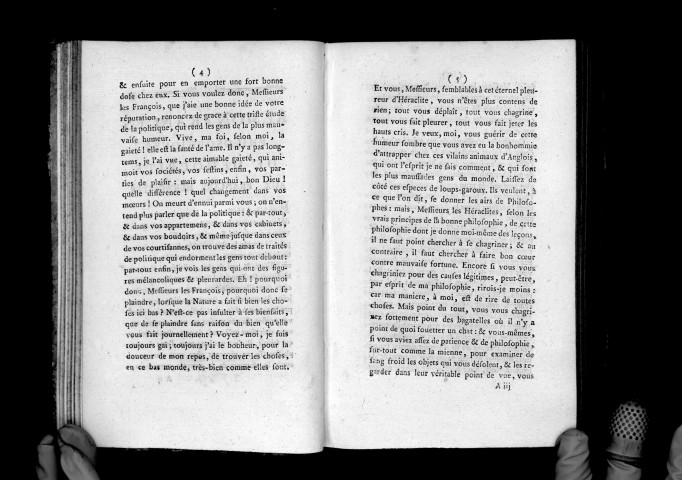 Remontrances philosophiques de Démocrite aux Français Héraclites