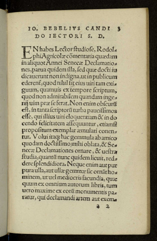Lucii Annaei Senecae Declamationes aliquot / cum Rodolphi Agricolae... commentariolis