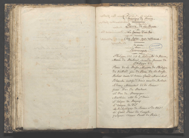 Chronique de France : Pierre de la Brosse ou Le favori d'un roi