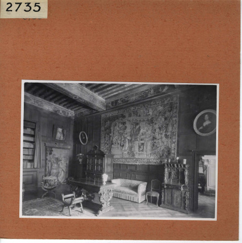 Brissac : Château de Brissac, salles