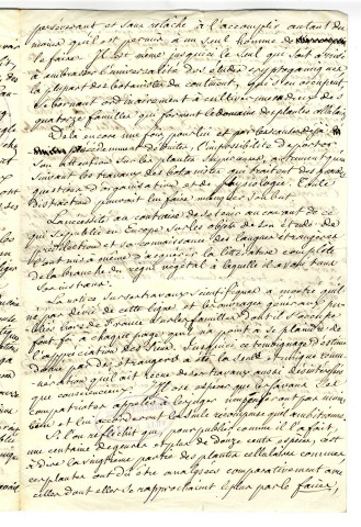 Correspondance du naturaliste Gaimard [à Gaudichaud et Gubler]