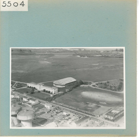 Avrillé : Terrain aéro-club (vue aérienne)