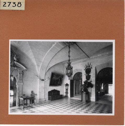 Brissac : Château de Brissac, salles