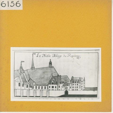 Angers : Abbaye du Ronceray (1716)