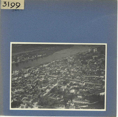 Saumur : Vue aérienne