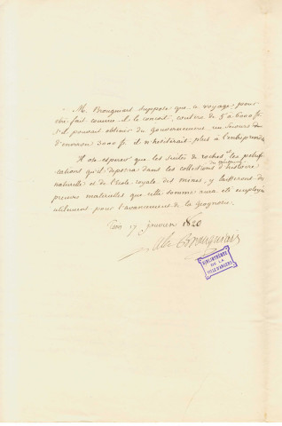 Brongniart (Alexandre), scientifique