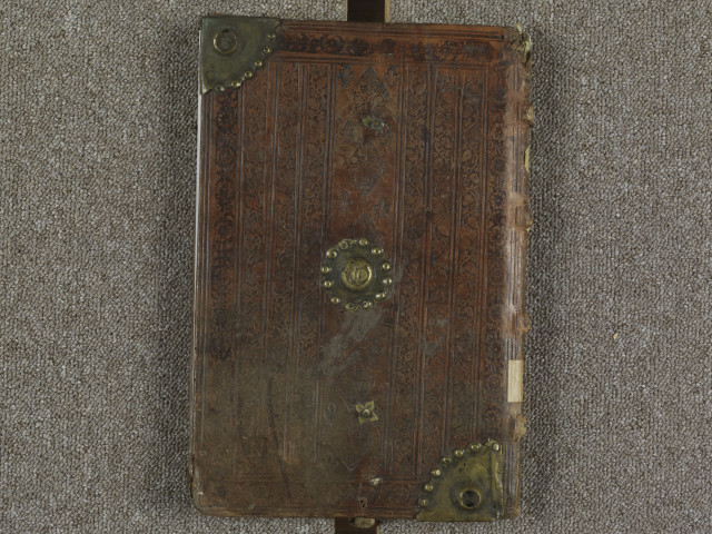 « Cy est le livre des anniversaires ordinaires de la Trinité d'Angiers »