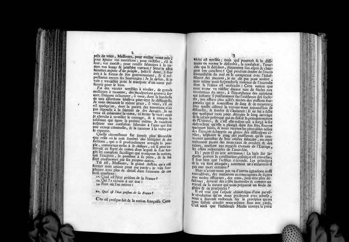 Second discours d'un membre de l'Assemblée nationale à ses co-députés