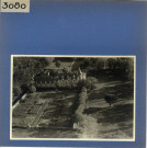 Saint-Laurent-de-Landemont : Château de la Colaissière, vue aérienne