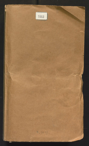 Supplément manuscrit au glossaire des patois et des parlers de l'Anjou, par A. J. Verrier et R. Onillon